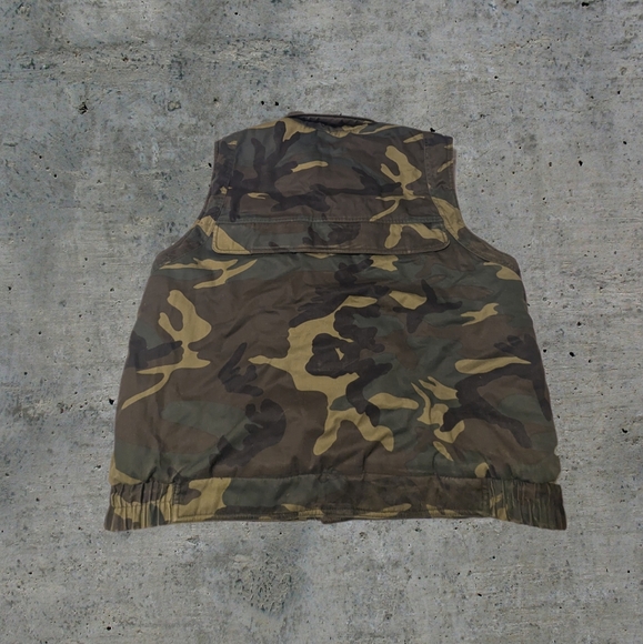 Vintage Militarie Camo Vest - Picture 2 of 5